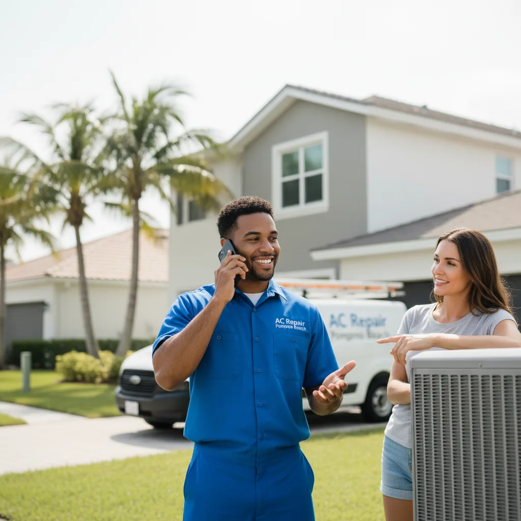 AC Repair Pompano Beach customer support in Mont Belvieu